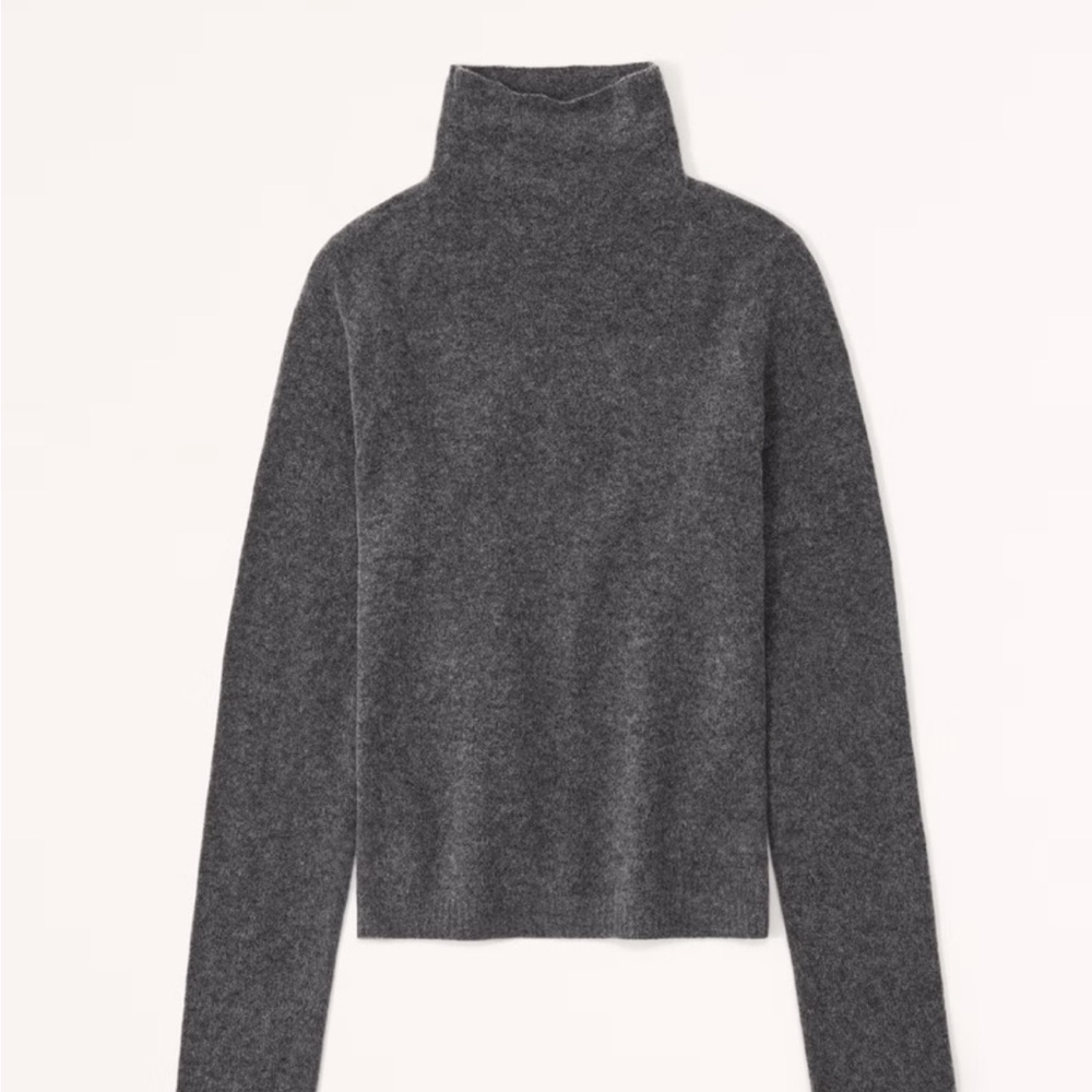 Abercrombie & Fitch Merino Wool Blended Turtleneck